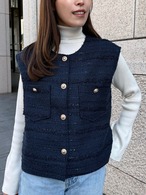 フロントボタンベスト［70001］