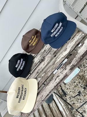 WHR Western Hydrodynamic Research ドローコード刺繍キャップ ¥11,000+tax(¥12,100)