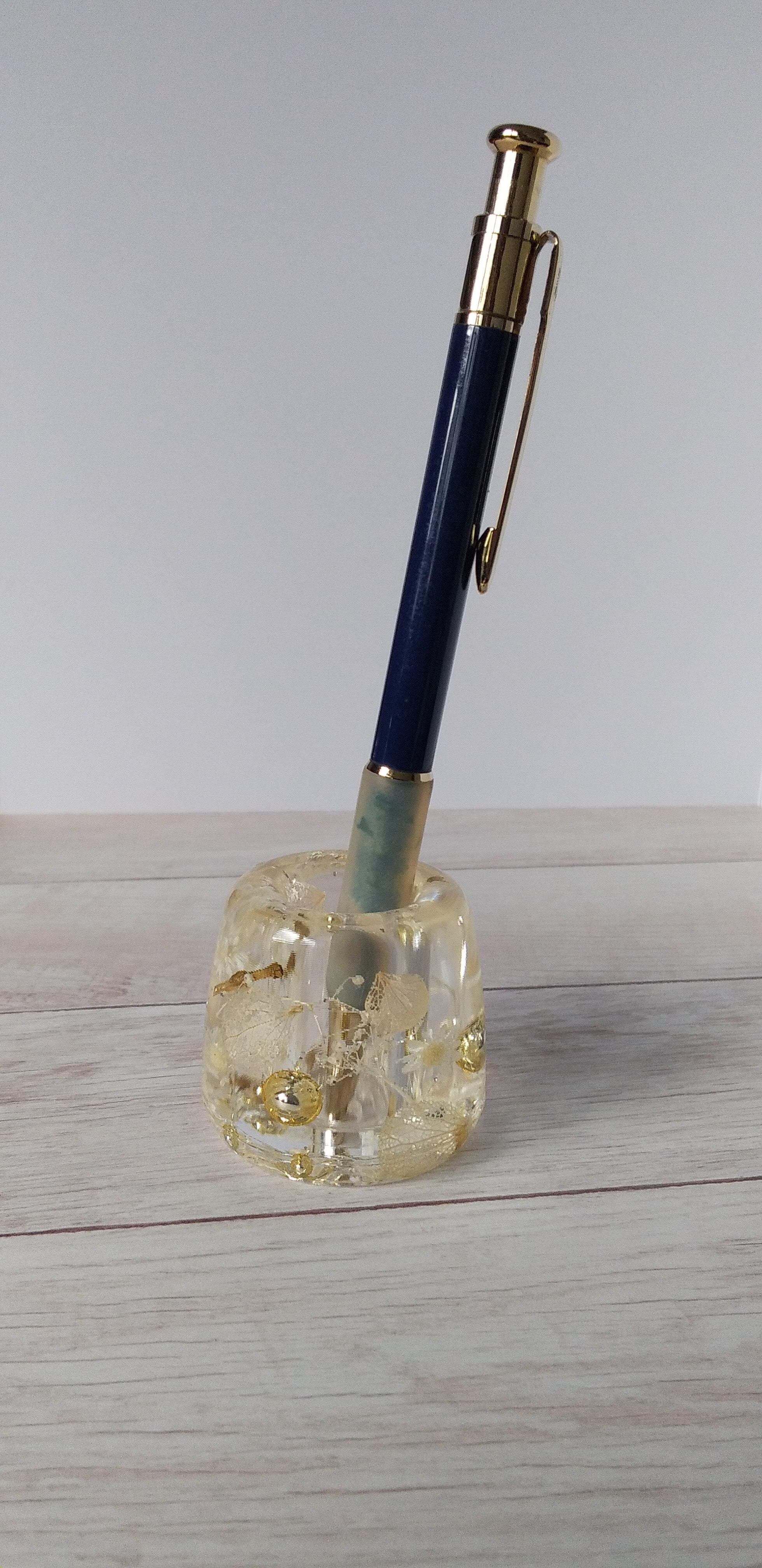 ハーバリウム　歯ブラシスタンド　～白系～