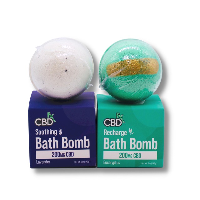 CBDfx Bath Bomb / バスボム / CBD200mg / ユーカリ / ラベンダー