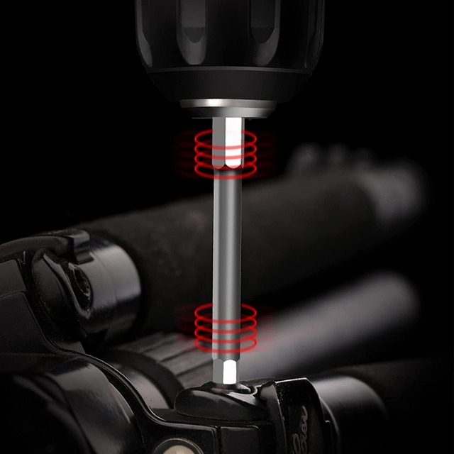 YFFSFDC 六角レンチビットセット 6.35mmシャンク 六角軸インパクト S2 ドライバービットセット 20本セット ねじ締めドリル用ヘキサゴンビット 電動ドライバー ビット 60ｍｍ 六角レンチ 精密ビット 磁気スクリュードライバビット