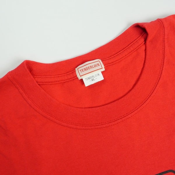 テンダーロイン　ロンT XL 美品 Size【XL】 TENDERLOIN テンダーロイン NO1 PRINT LONG TEE RED ロンT