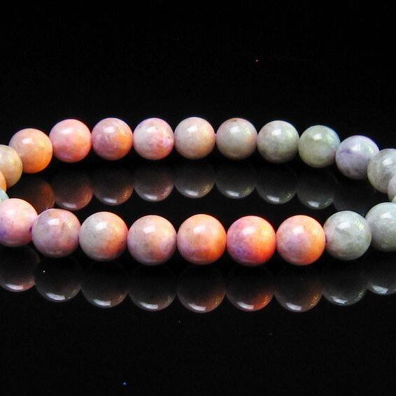 ハックマナイト ブレスレット 8mm 一点物 メール便可 111-49393