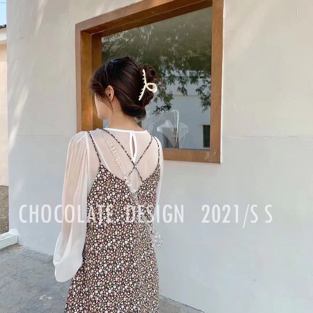 小花柄キャミワンピース  AJ2205-624