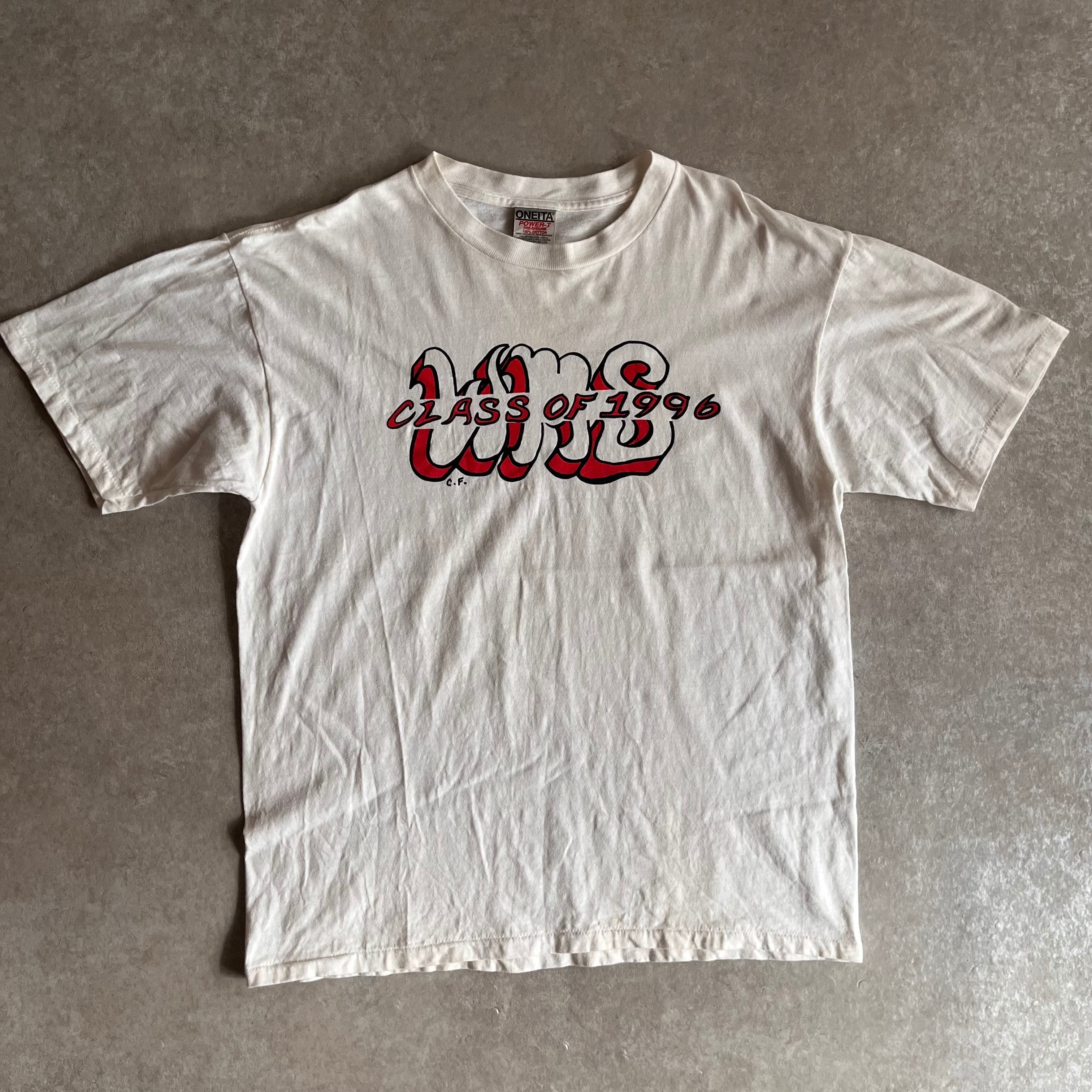 1990s ONEITA "WMS CLASS OF 1996" Tee L Made in USA
