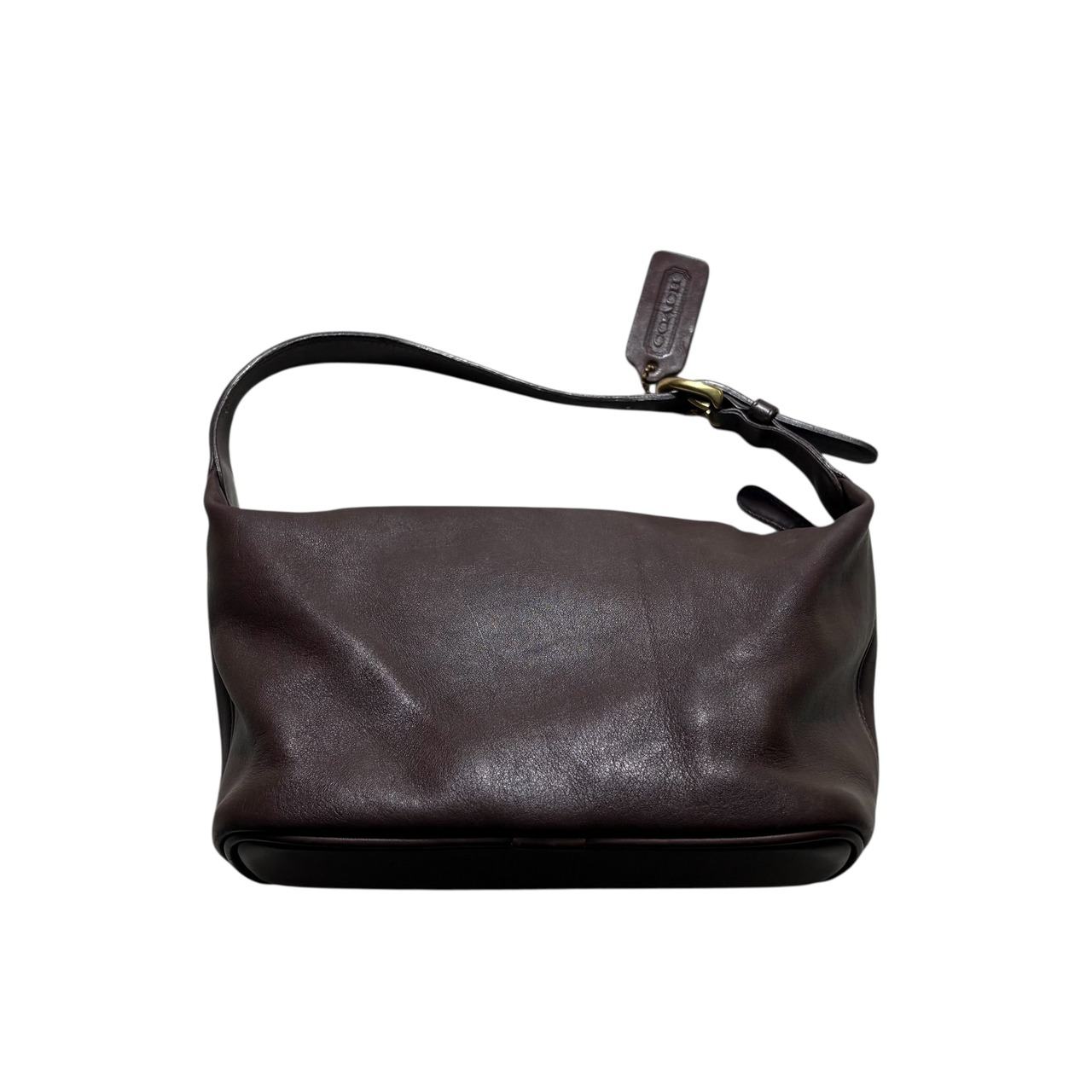 “OLD COACH” leather hand bag