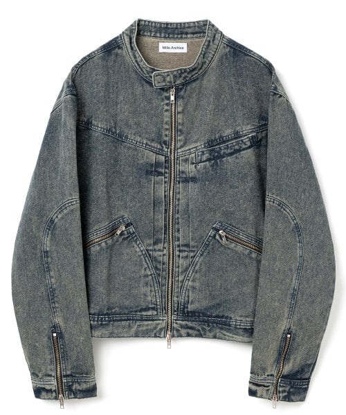☆ENHYPEN ヒスン 着用！！【Millo Archive】DENIM BIKER JACKET
