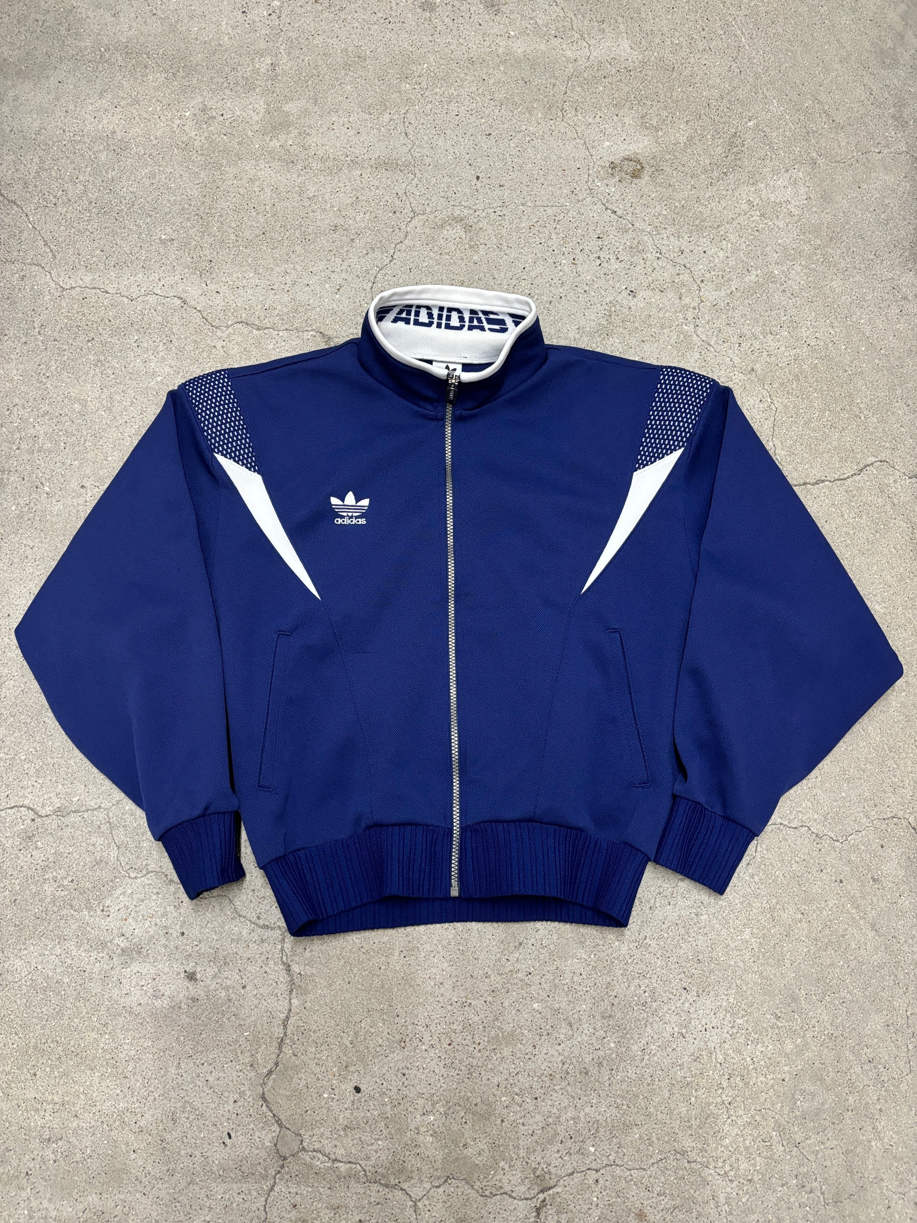 90s adidas/Track Jacket/デサント社製/L/トラックジャケット/ジャージ