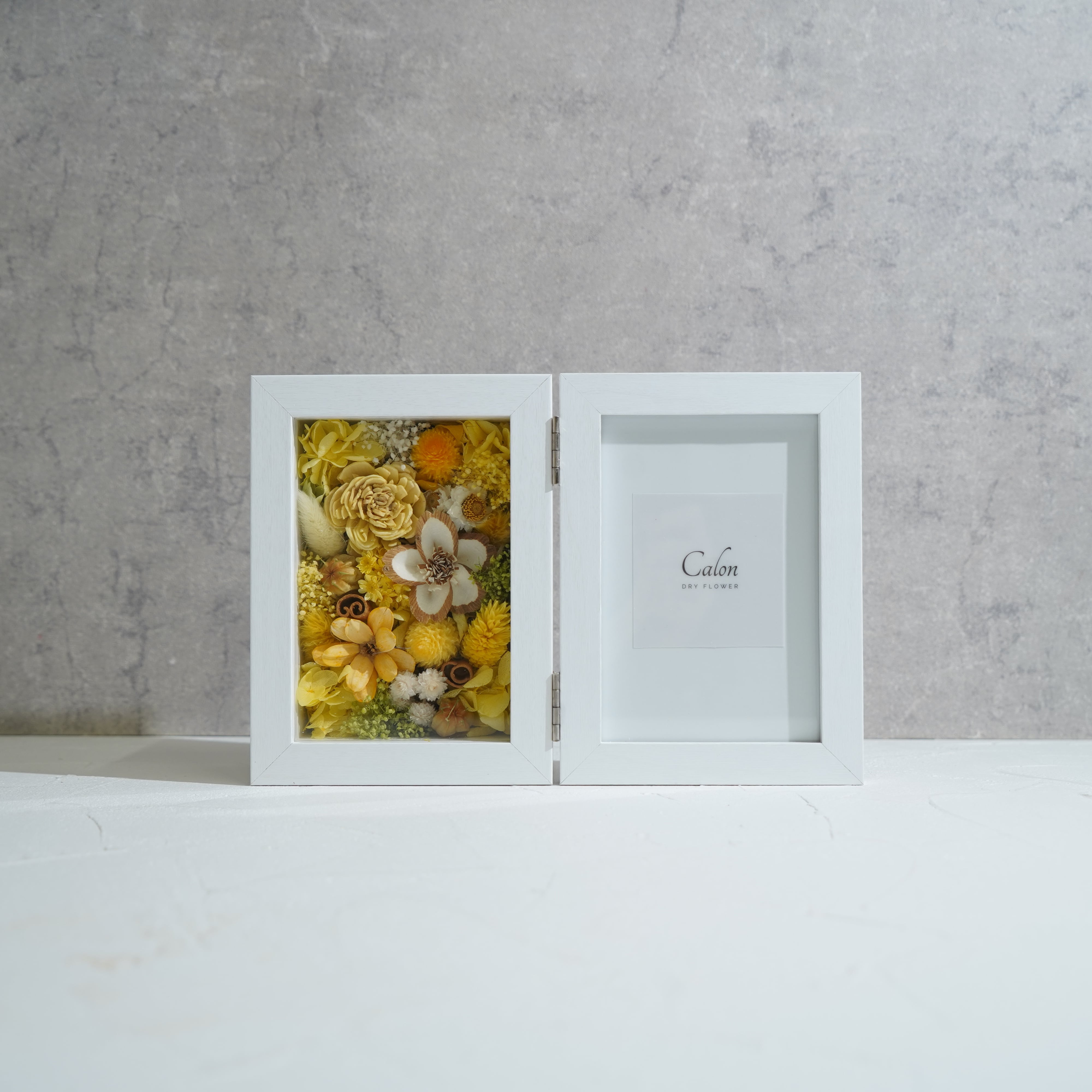 【イエロー】フォトフレーム Sサイズ PH-205≪限定1点≫