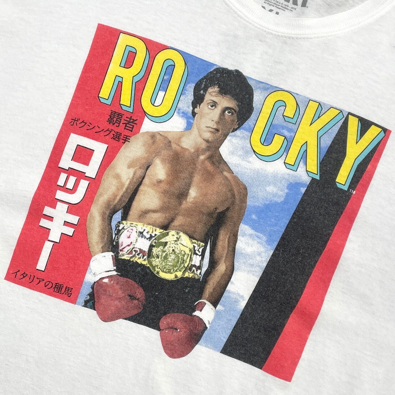 ROCKY ロッキー ムービーT 映画 ボクシング シルヴェスター 