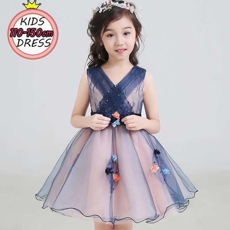 オシャレ 子どもドレス キッズ ジュニア フォーマル用 ワンピース 110cm 1cm 130cm 140cm 150cm 配色 青い ピンク 演奏会 Elegant オシャレ 子どもドレス キッズ ジュニア フォーマル用 ワンピース 110cm 1cm 130cm 140cm 150cm 配色 青い ピンク 演奏会 Elegant