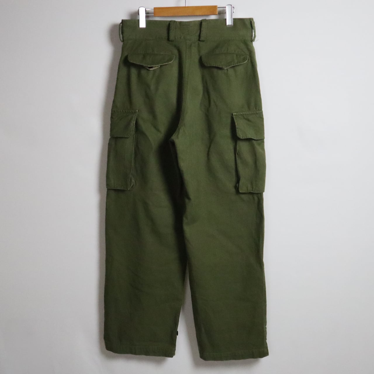 50's FRENCH ARMY M-47 TROUSERS SIZE33 前期 M47 カーゴパンツ | CADAL8