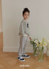 【取寄】Dailybebe フリルジョガーパンツ|秋服|韓国子供服|26/AT
