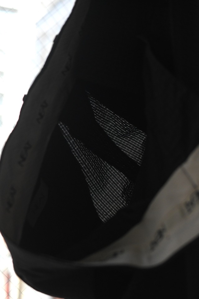 NEAT / Dot’s Seersucker Wide (CHARCOAL)