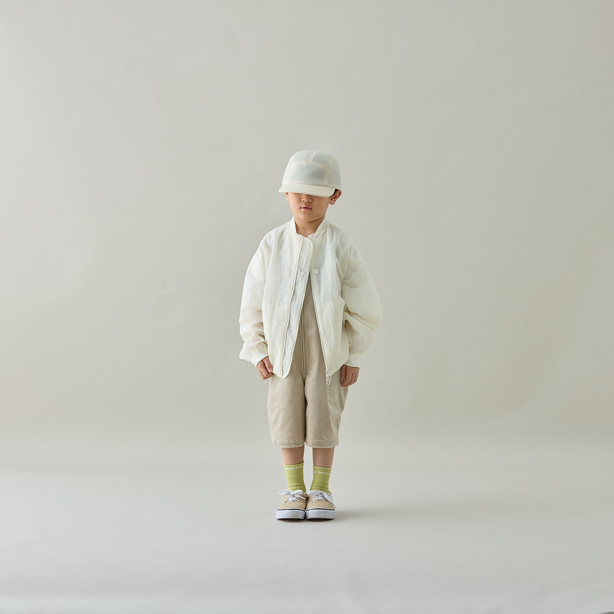 【clore＋】Airy Soft-Sheer Blouson ホワイト CLORE＋ クロレ Airy Soft-Sheer Blouson - メルカリ