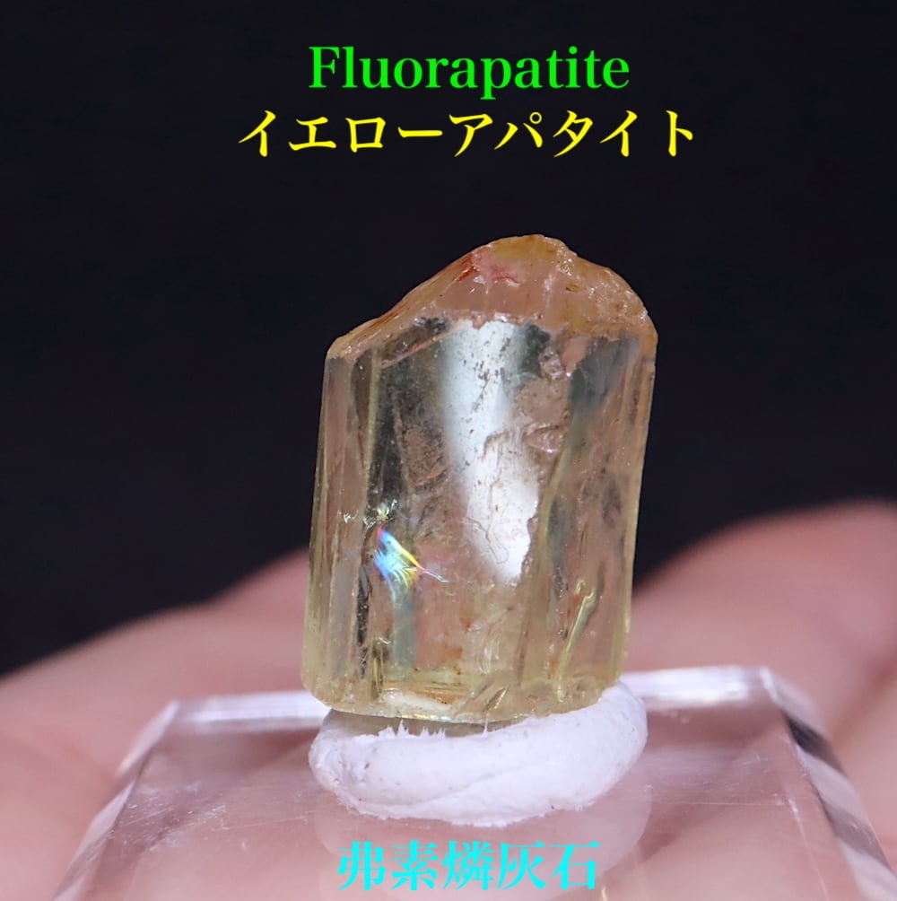 鉱物標本(弗素燐灰石) Fluorapatite