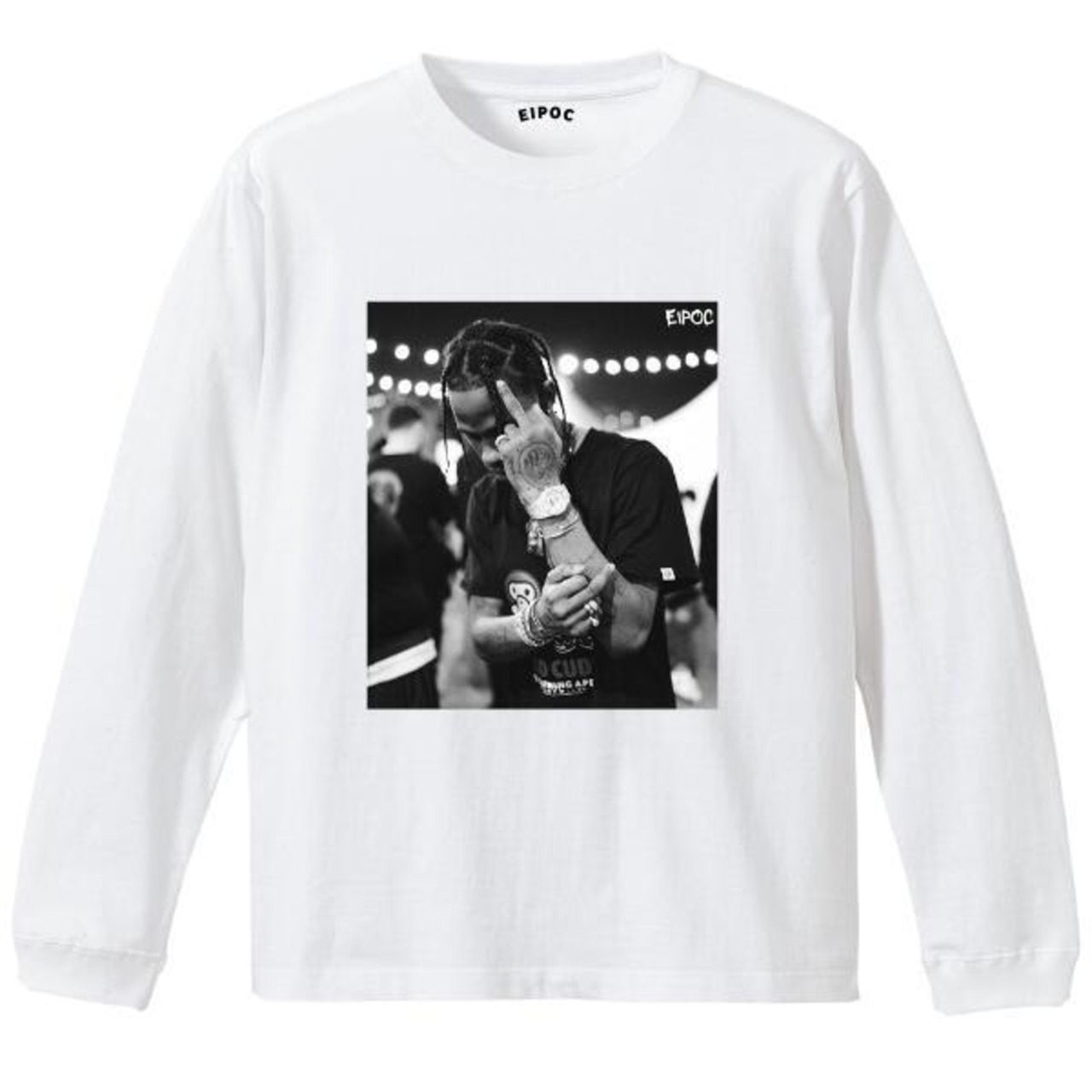 EIPOC PARIS / アイポック パリス「"TS F××K" L/S T-Shirts Black/White」 - 3