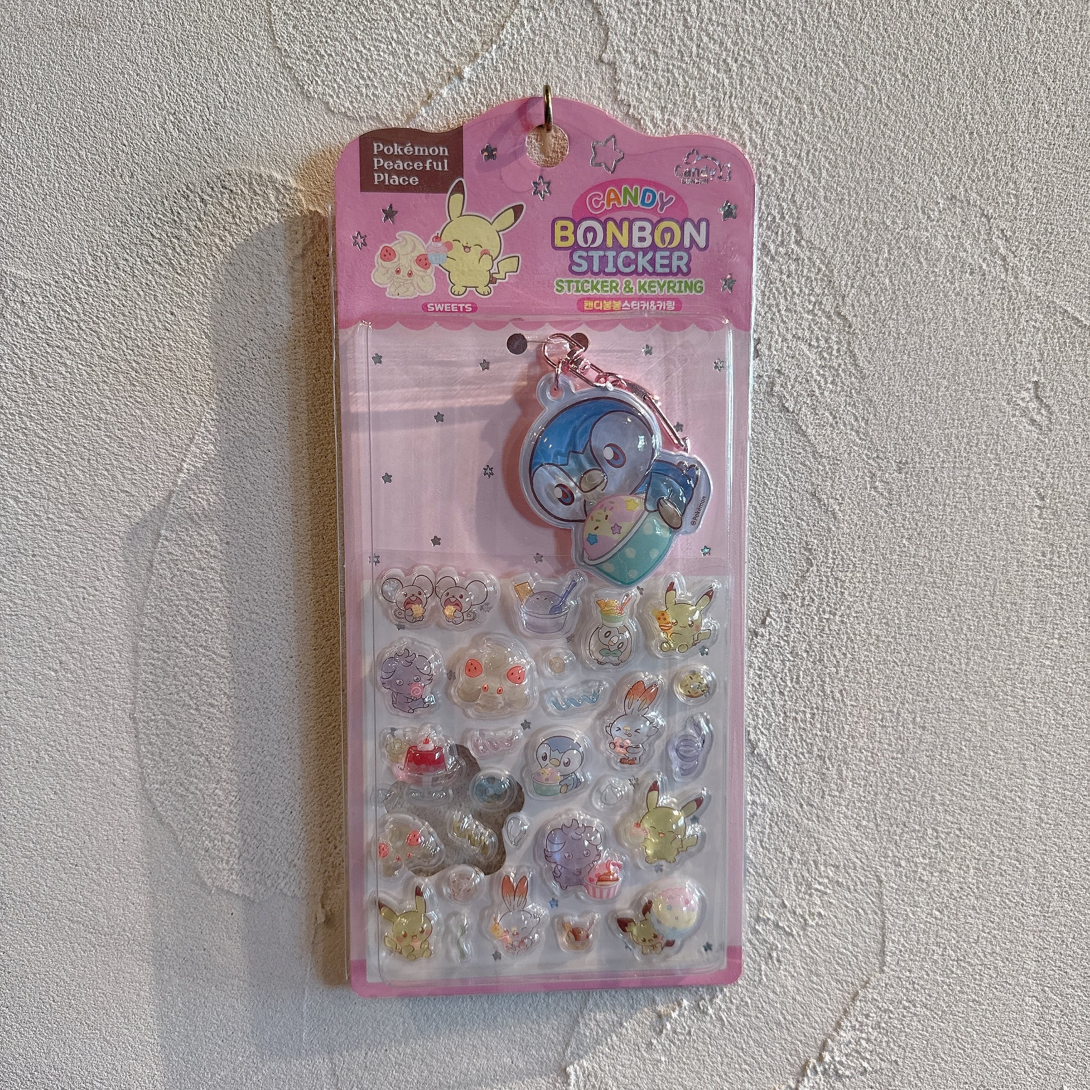 CANDY BONBON STICKER ポケピース チャーム付き
