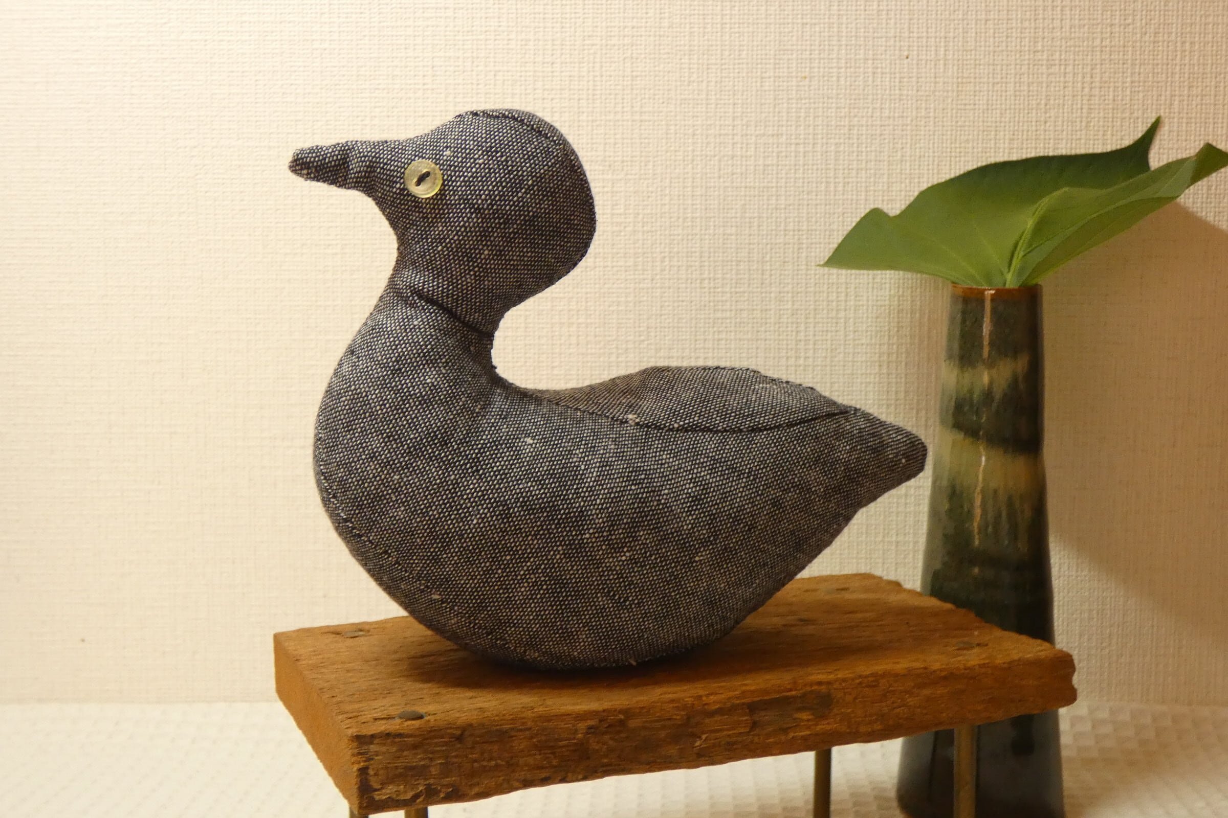 にお（カイツブリ） Little grebe | ぬいぐるみ工房nuwasu