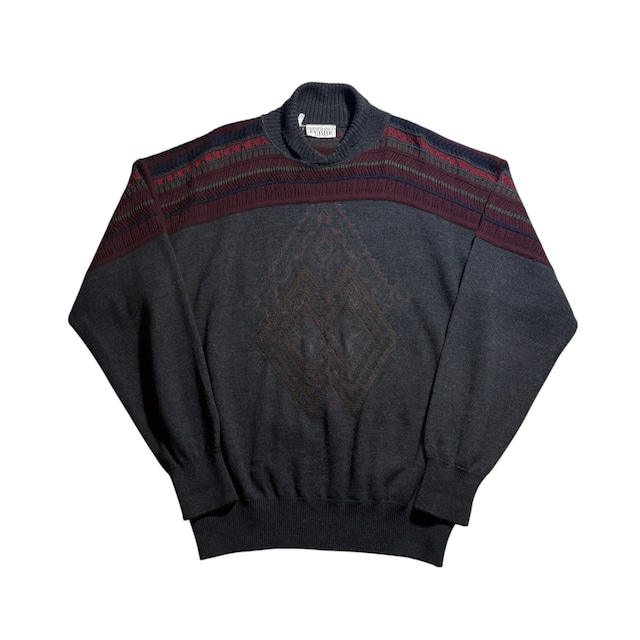 vintage GIANFRANCO FERRE shawl collar sweater