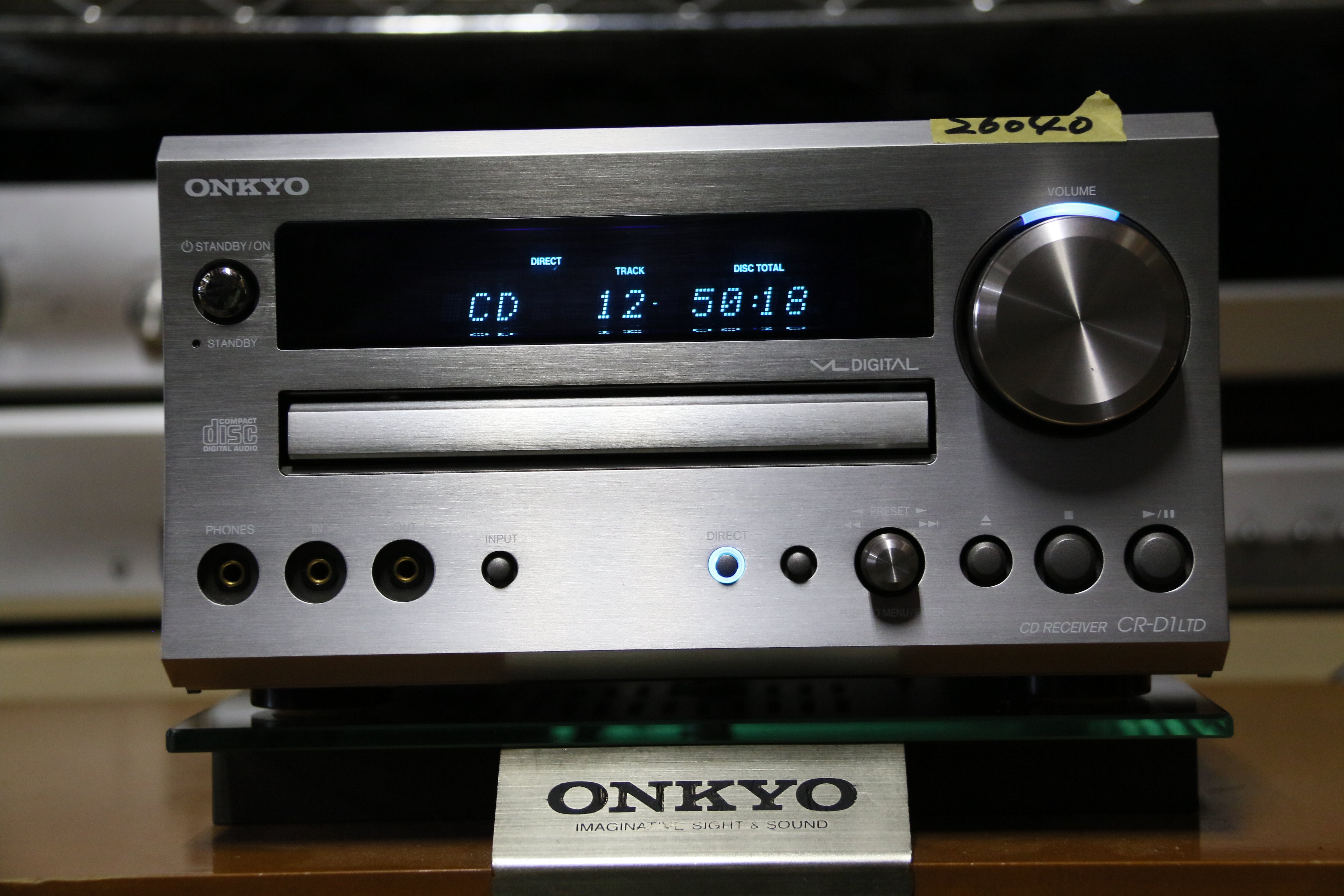 名機！】ONKYO CR-D1-LTD ユニット単体 CDﾚｼｰﾊﾞー（管26040