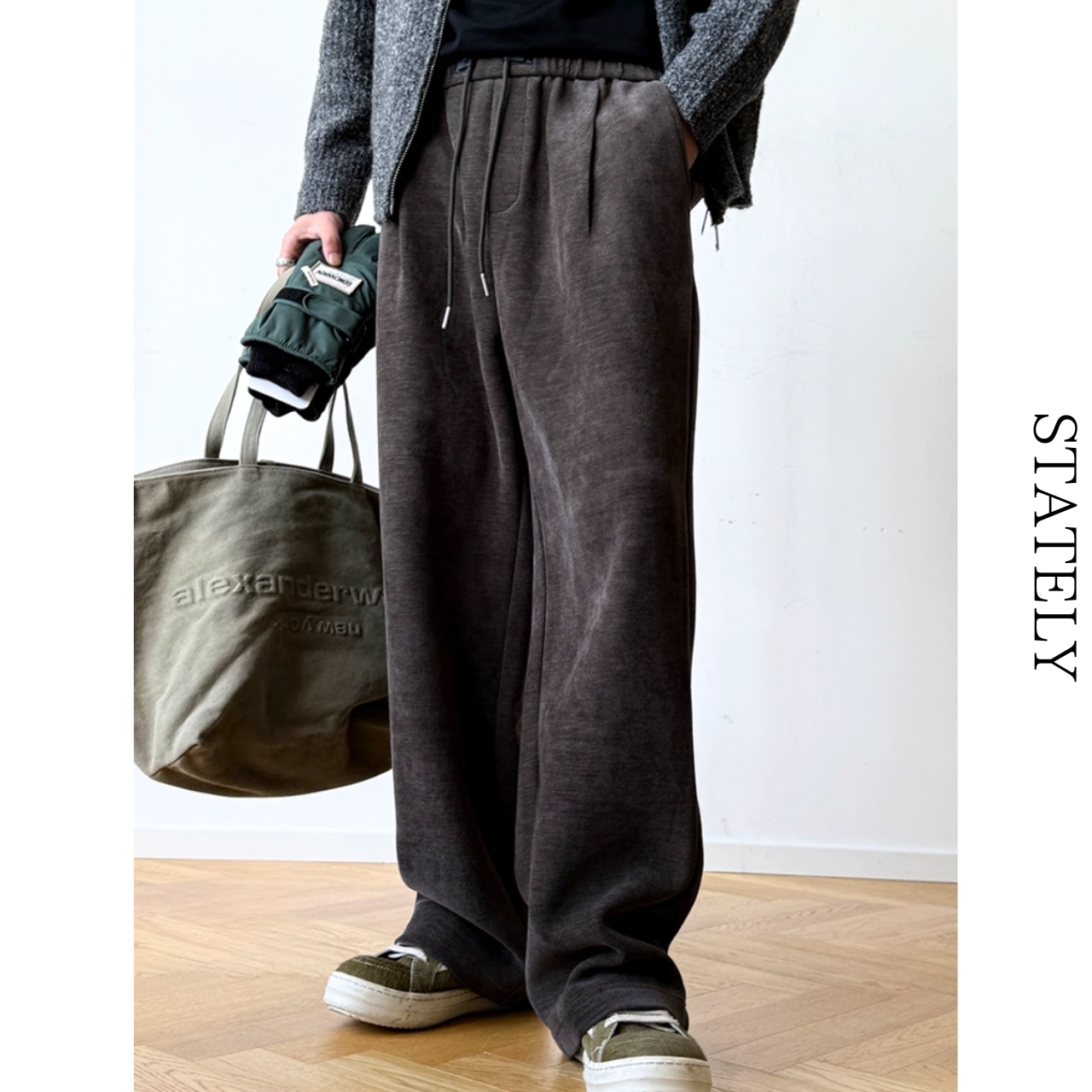 Corduroy Relax Pants/2color_B82・画像7