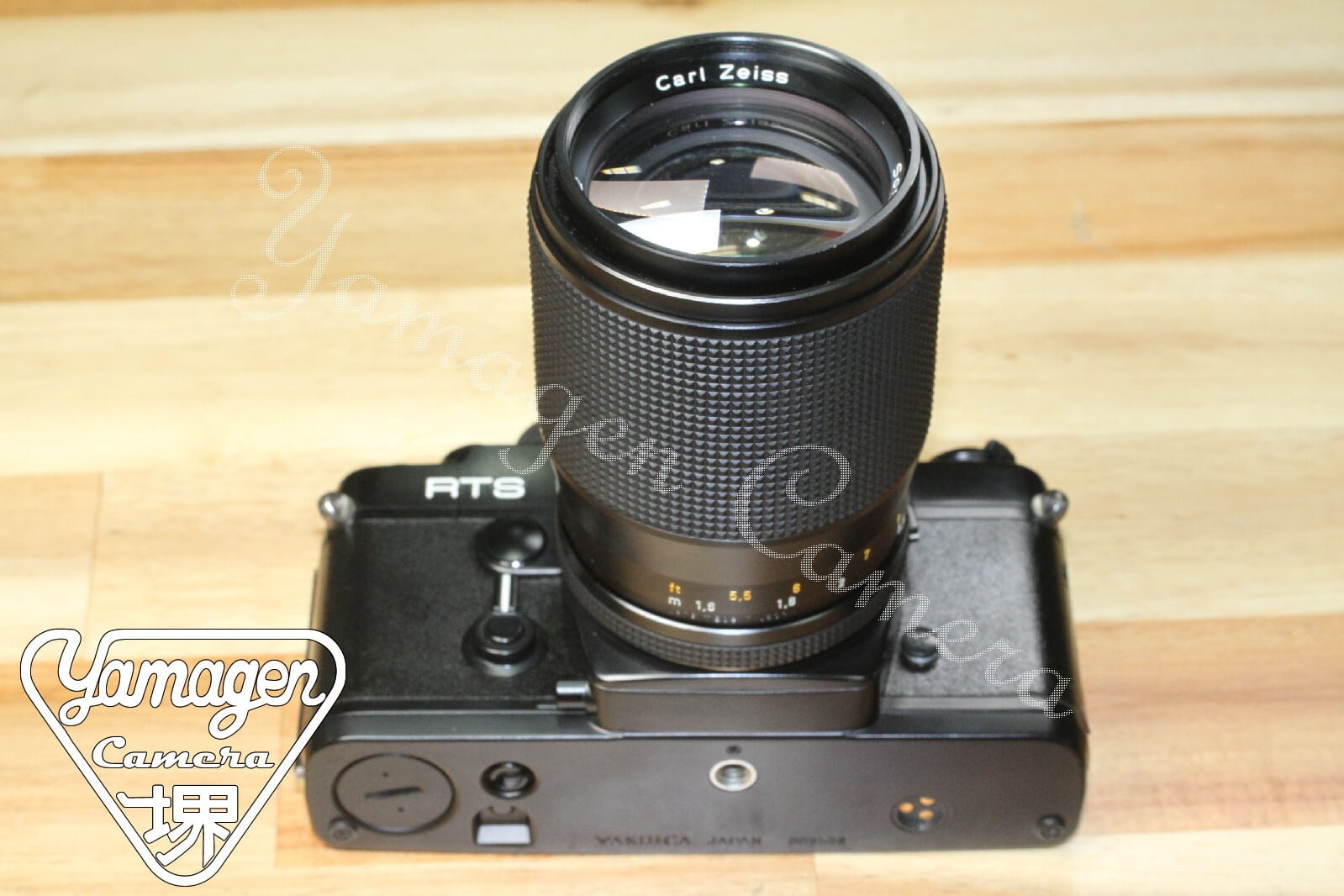 CONTAX/RTSボディ＋Carl Zeiss Sonnar T＊ 135mm F2.8 モックアップ
