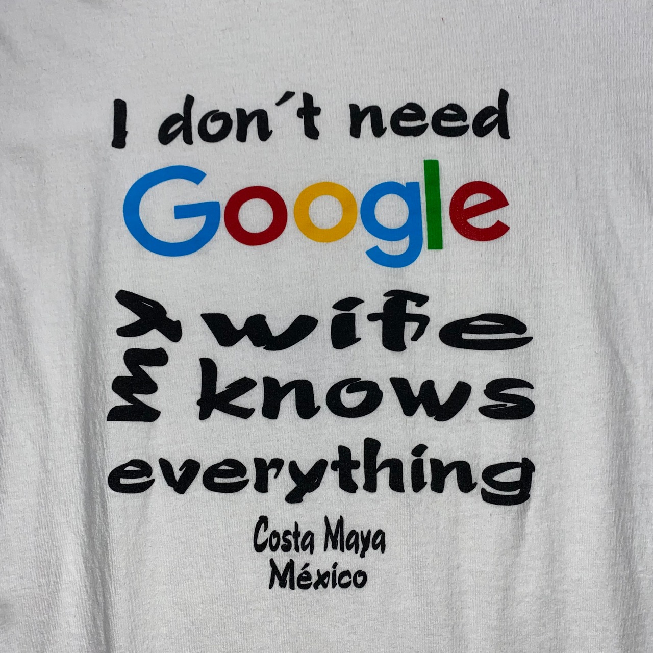 vintage Google parody tee