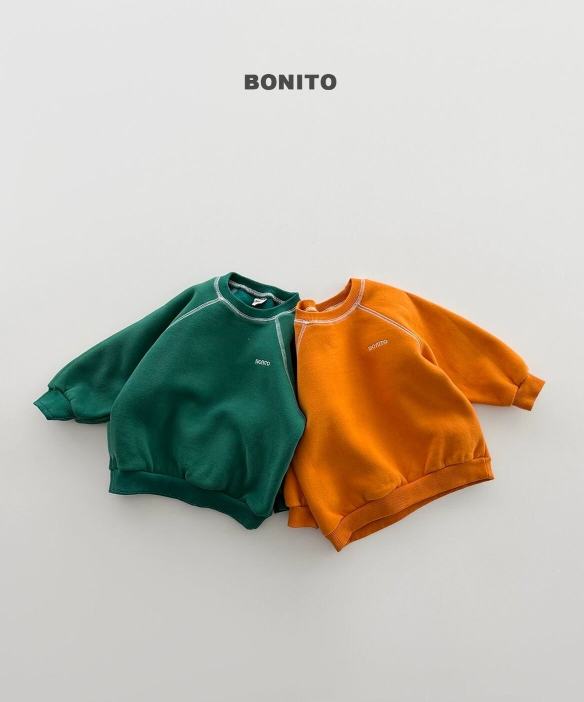 【予約/送料無料】BONITO / キャロットラグランスウェット
