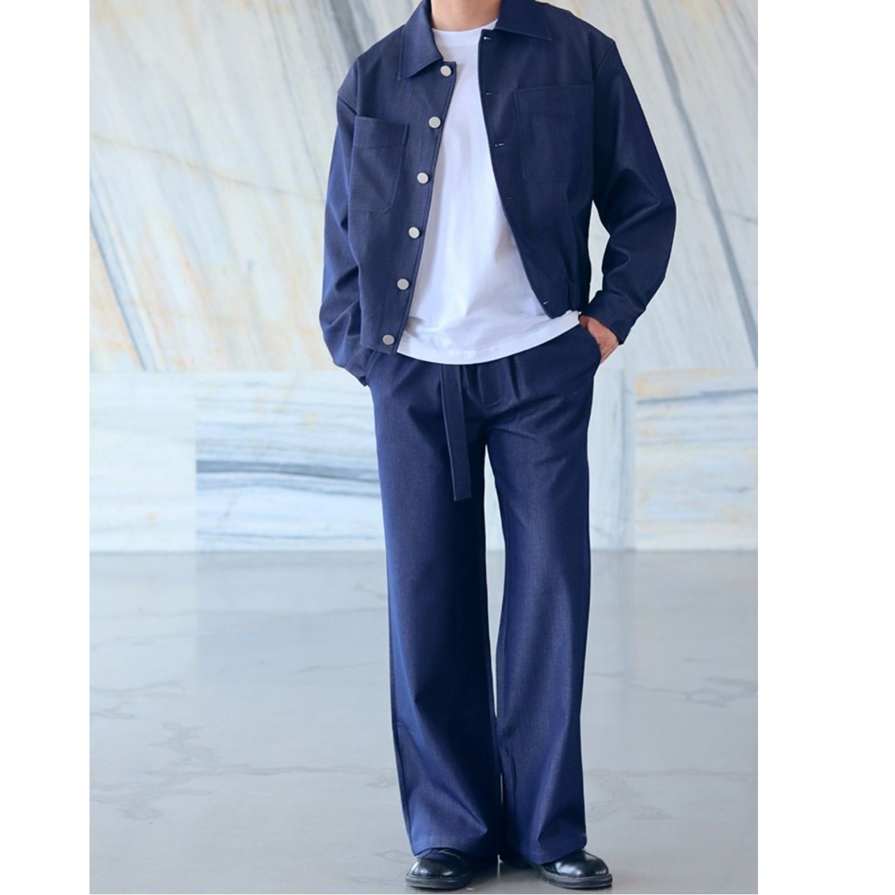 大人モードデニムジャケット（別売りでセットアップのボトムあり）　0839