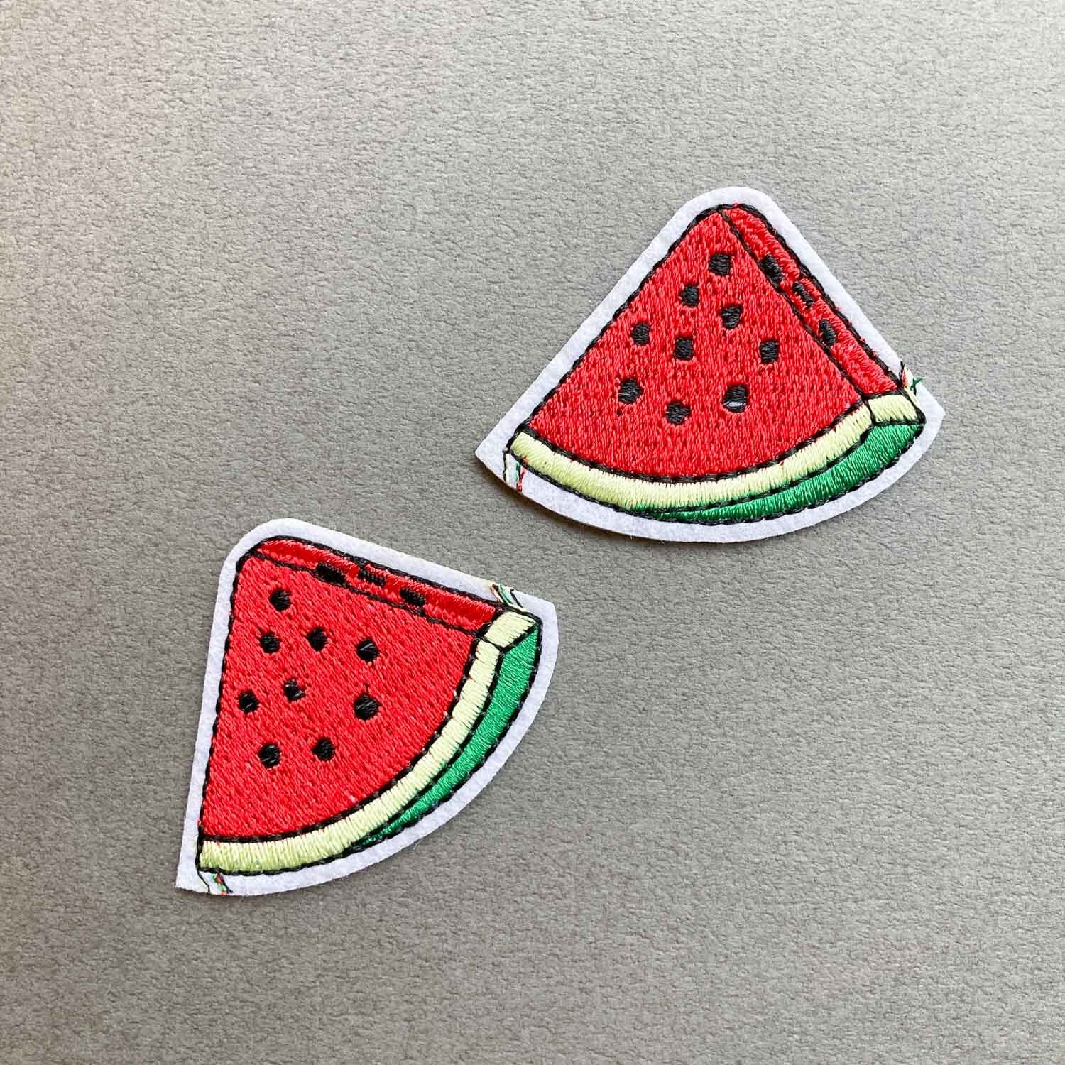 再入荷〉三角スイカワッペン | Dua-アクセサリーパーツショップ