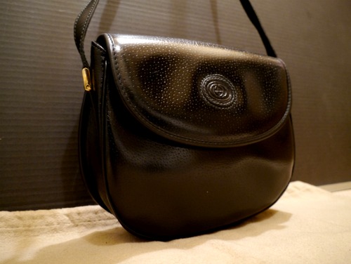 美品◆GUCCI グッチ レザーショルダーバッグ ポシェット◆