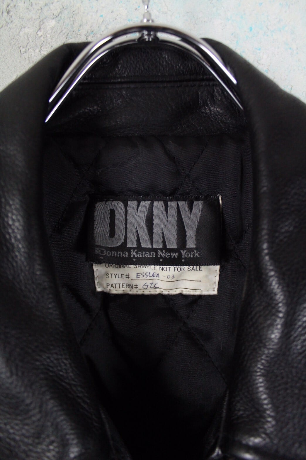 DKNY リアルレザー スイングトップブルゾン【FF-3368】 | cv