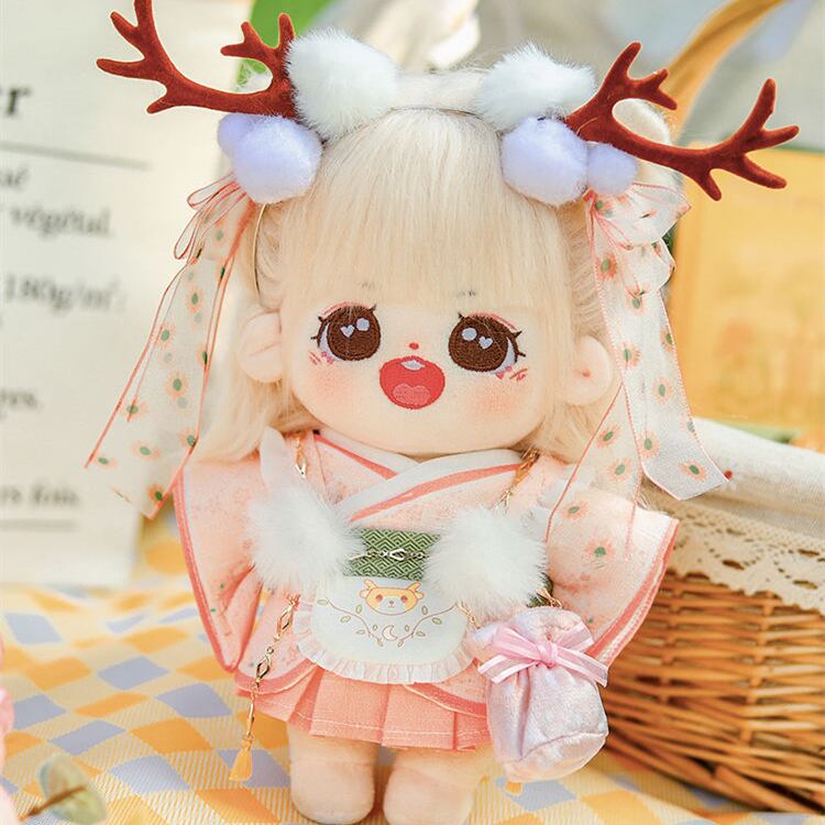 小鹿服セット 20CM ぬい服 無属性 ぬいぐるみ用服 着せ替え人形洋服 小鹿服セット 20CM ぬい服 無属性 ぬいぐるみ用服 着せ替え人形洋服