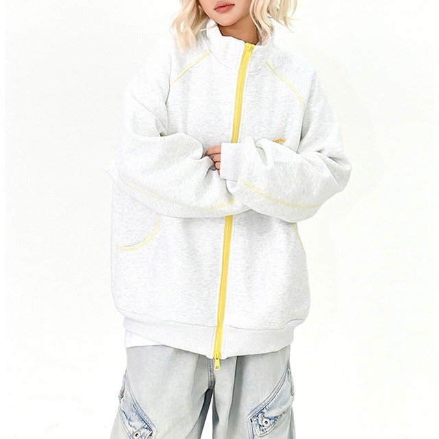 シームラインジップブルゾン 2col   R01532