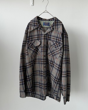 -PENDLETON- Vintage 70s L Board shirt