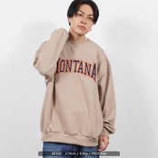 \SALE/◆MONTANA ワッペン刺繍 スウェットシャツ◆ kr-22023