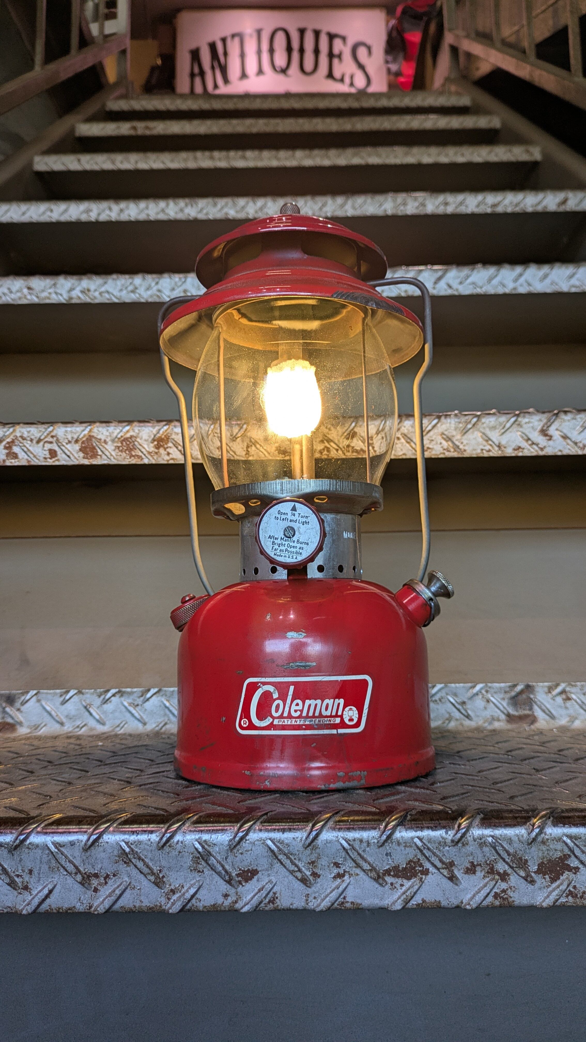 1960年4月 コールマン 200A ランタン（イエローボーダー）u32 2026年