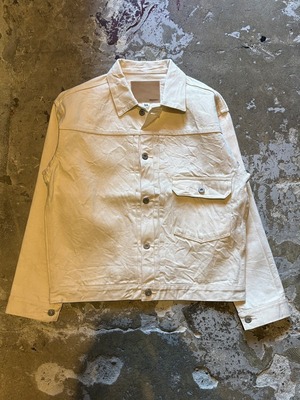 HOUSTON / Type1 Denim jacket " T-BACK " / ファースト / OFF WHITE / 51373