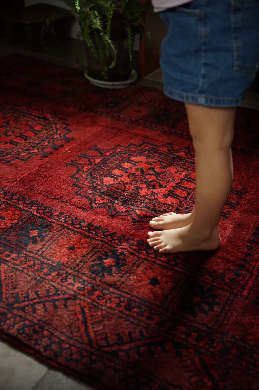 238 -Vintage Turkmen rug