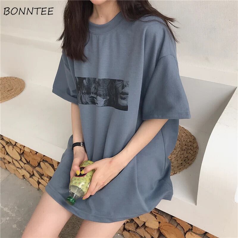 【新作】【送料無料】 Tシャツ女性プリント韓国スタイルオールマッチトレンディなシンプルなレディースデイリー半袖高品質ホット販売原宿 2020 新 0254315505233