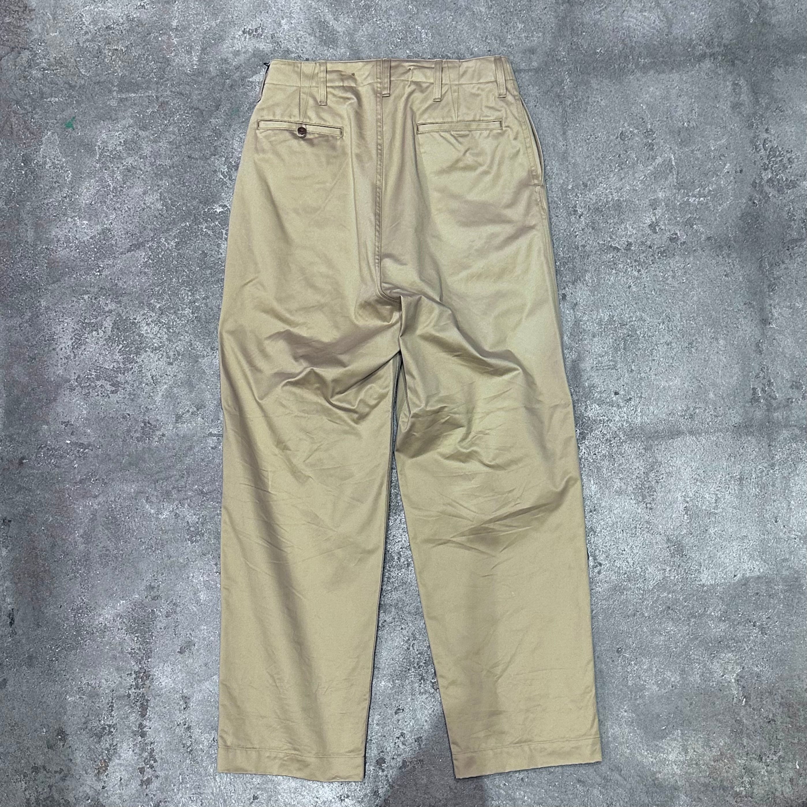 Nigel Cabourn / BASIC CHINO PANT / BEIGE | feels