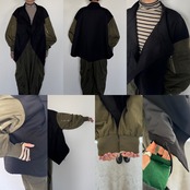 docking military JK/black×khaki