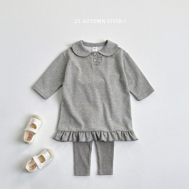 [即納M/L]≪VIVID-I≫Autumn ribbed leggings black 33