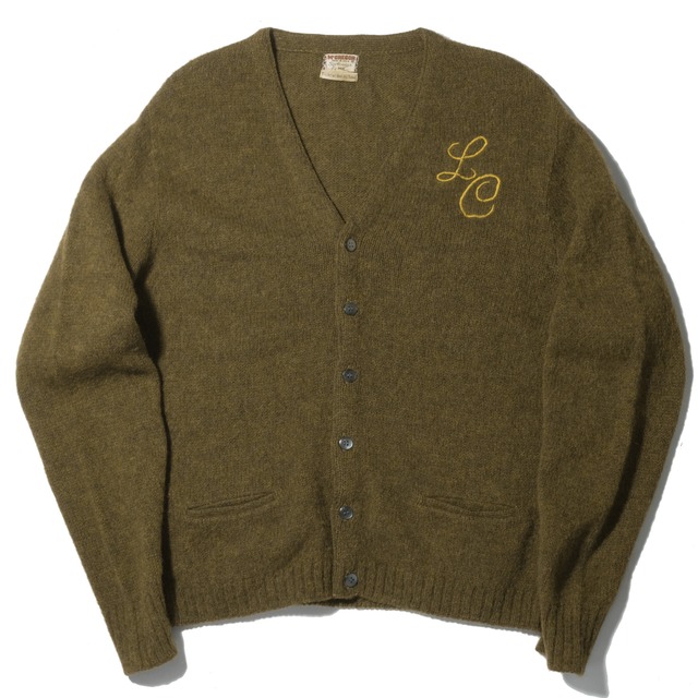 60's~ McGREGOR wool/mohair cardigan [M]