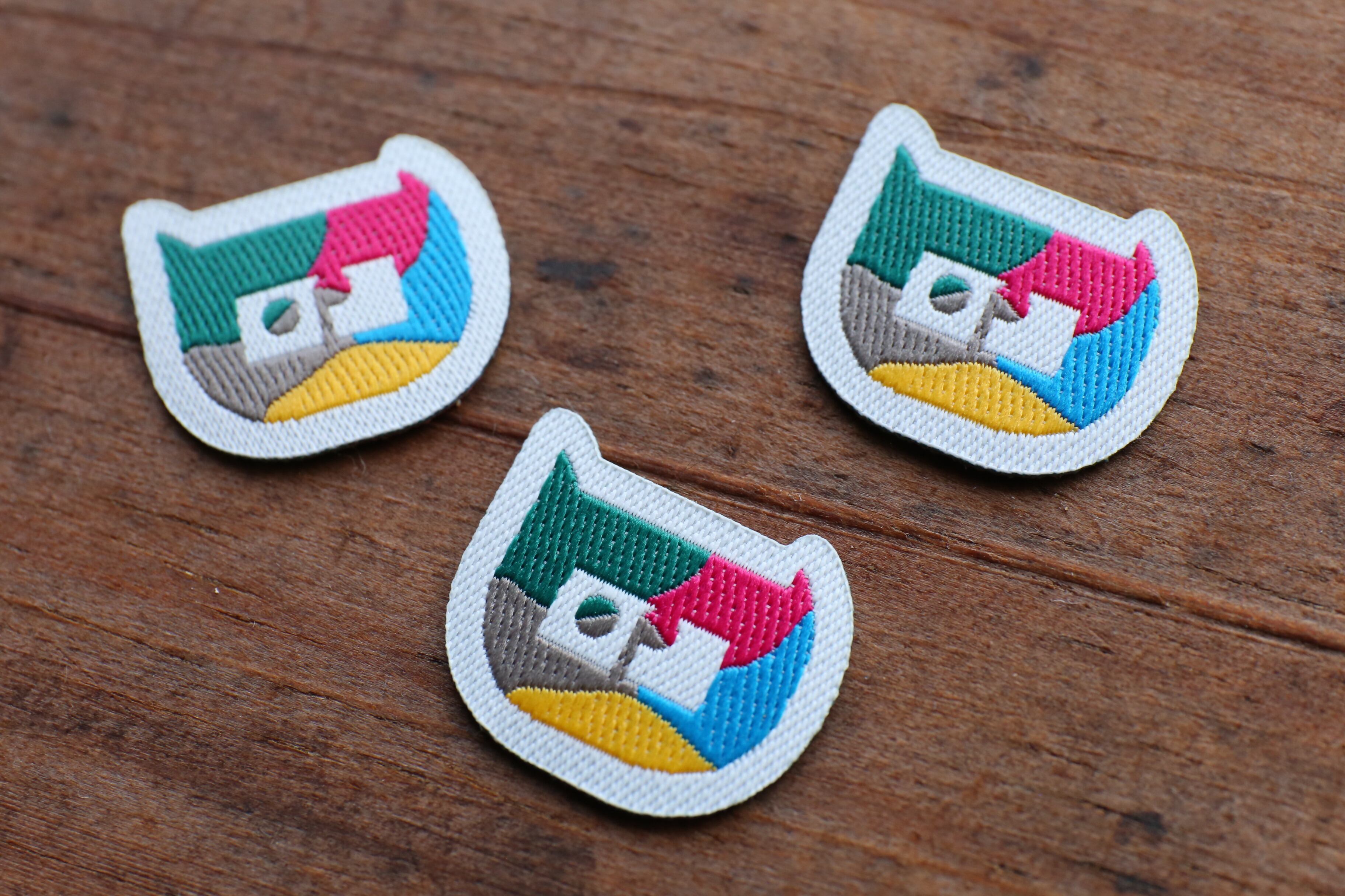 ワッペン レピヤンリボンワッペン(3枚入)