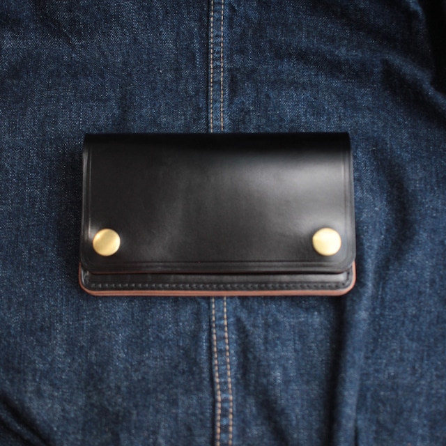 トラッカーウォレット ミドル (Horween ホースバット)