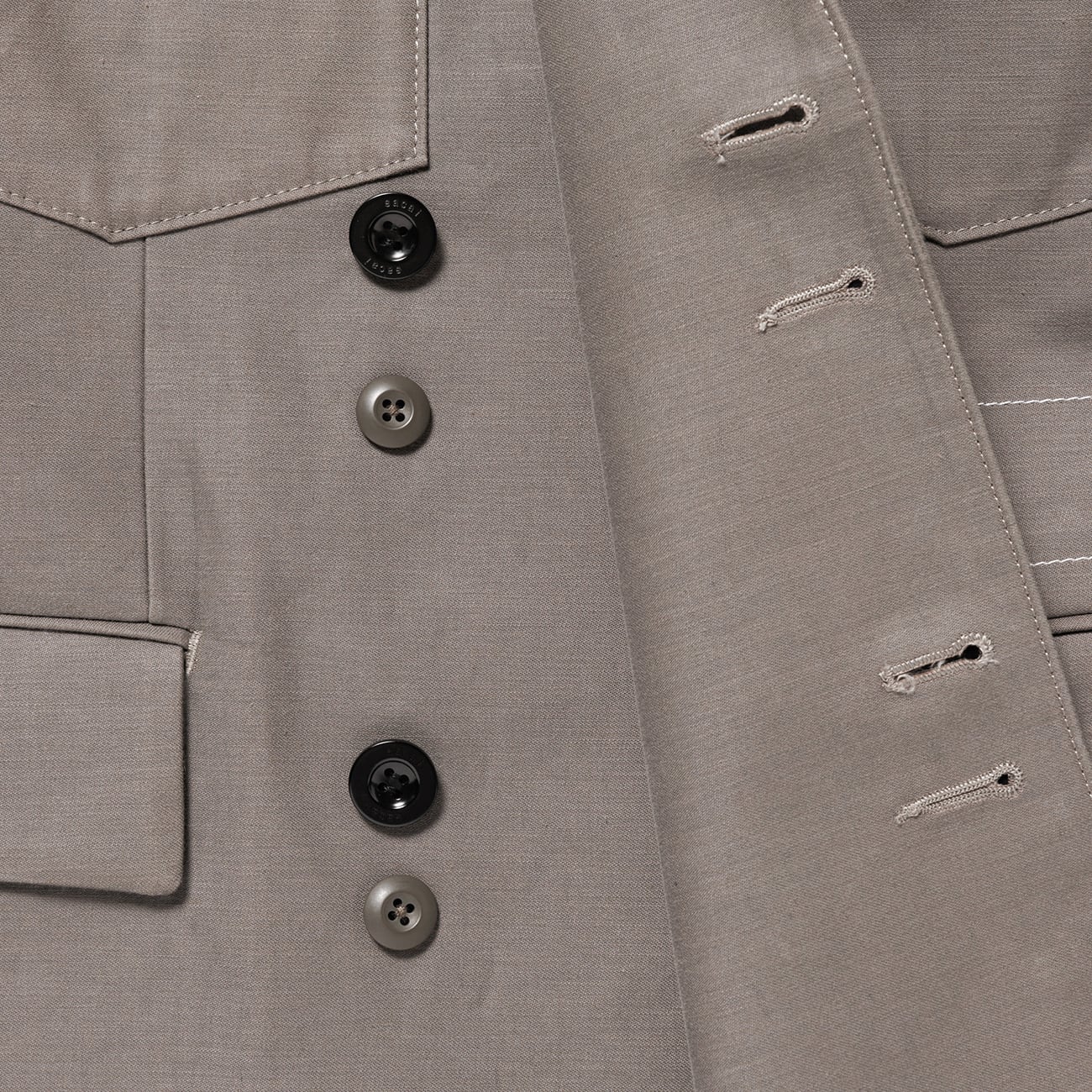 Cotton Back Satin Jacket 01 / JACKET / COTTON. BACK SATIN Cotton Back Satin Jacket 01 / JACKET / COTTON. BACK SATIN
