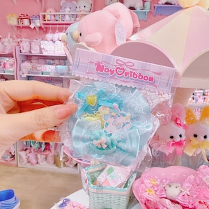 【F7】65-2まんまるリボンヘアクリップ