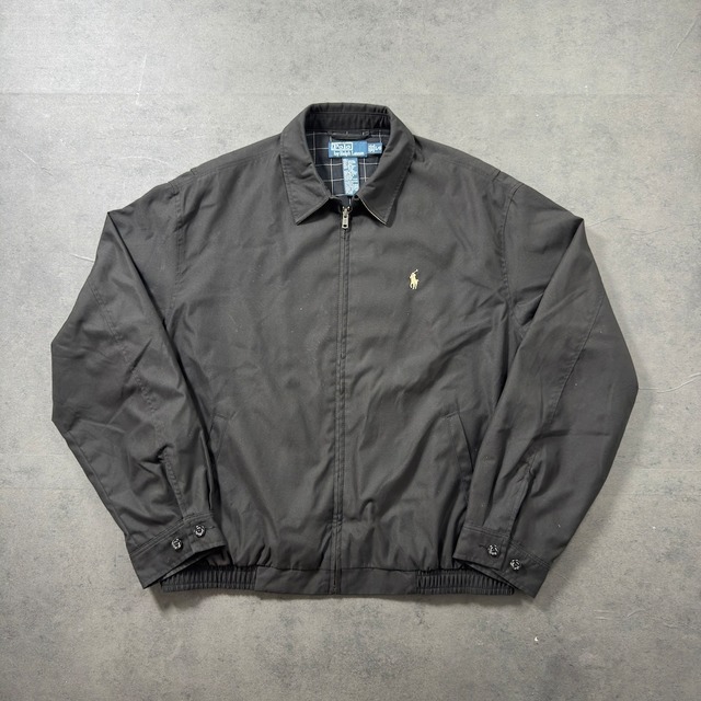 Polo by Ralph Lauren Harrington jacket 墨黒 L 古着
